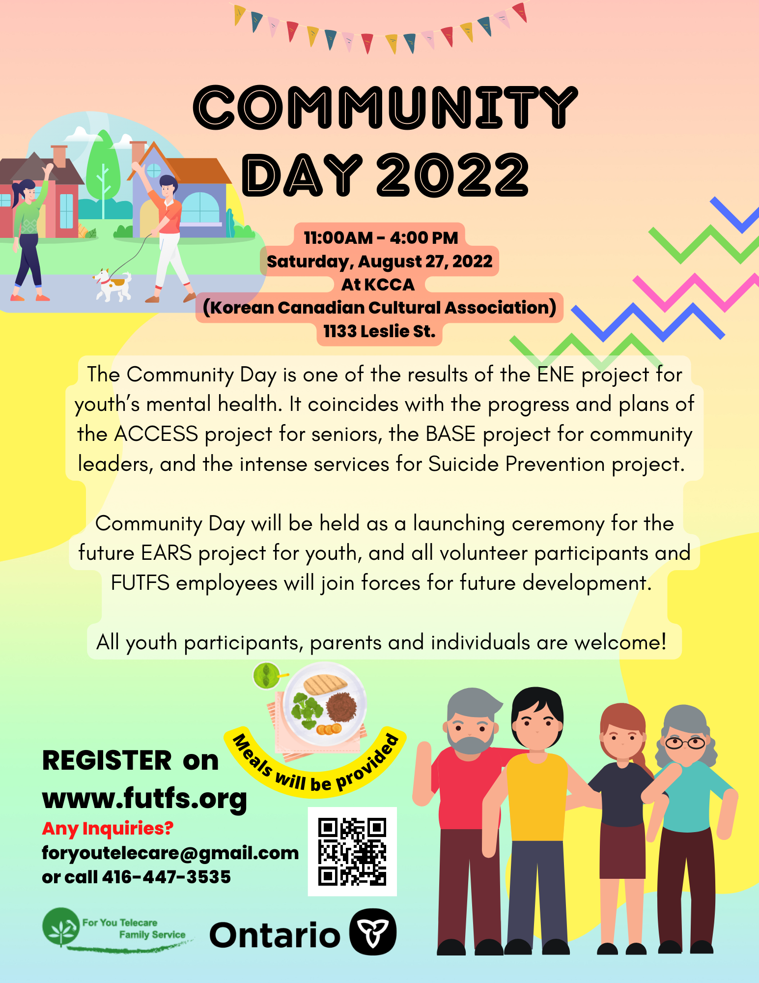 Community Day (August 2022) For You Telecare Family Service