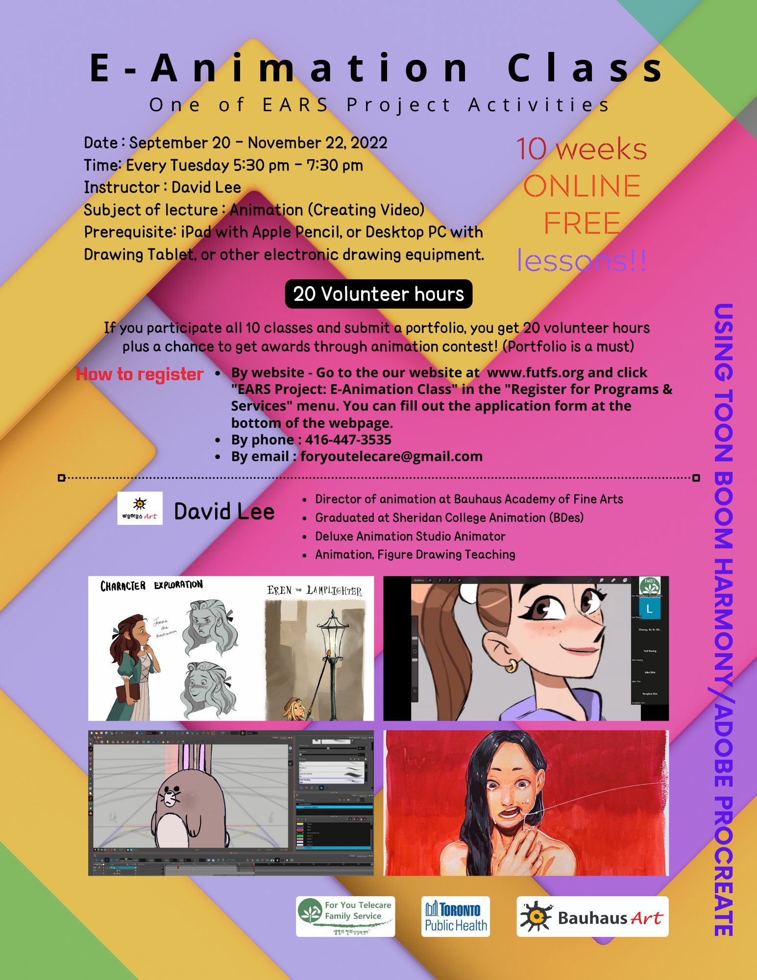 EARS Project: E-Animation Class - For You Telecare Family Service EARS Project: E-Animation Class - For You Telecare Family Service