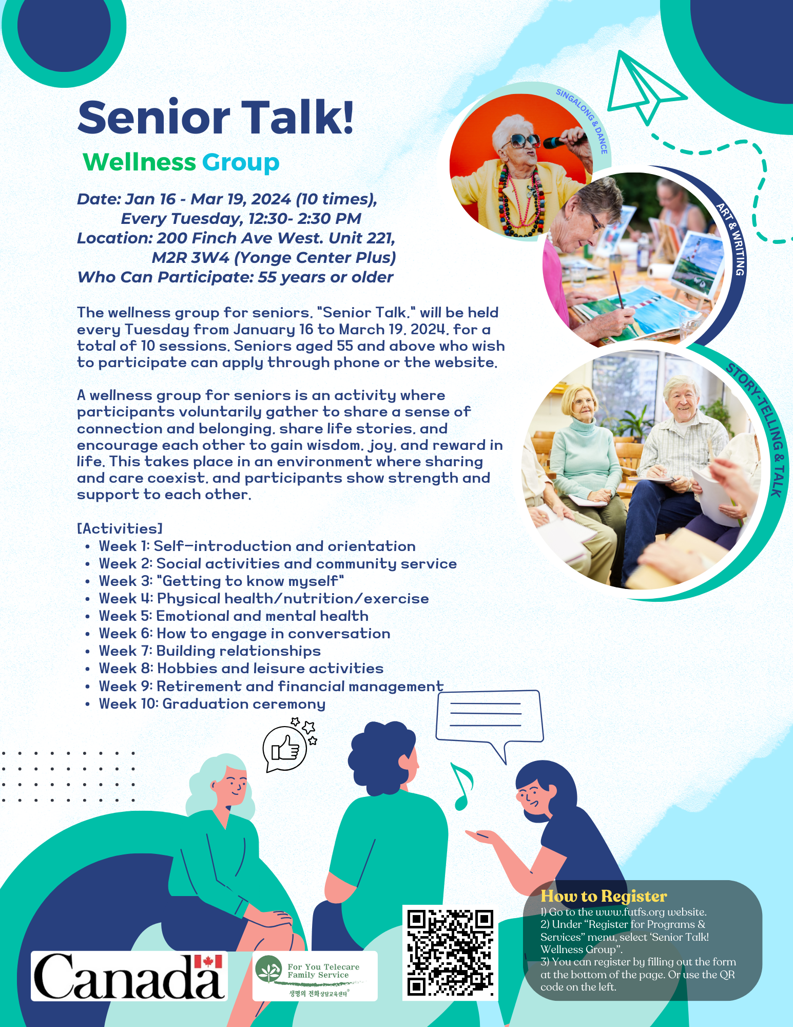 Senior Center Activities for January 2019